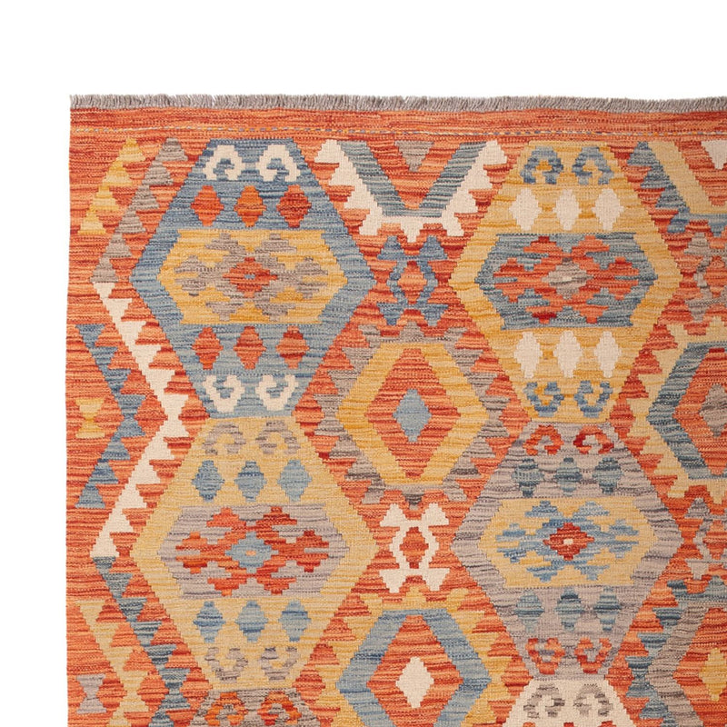 Kelim Rug - Splash - 303 x 203 cm - multicolored