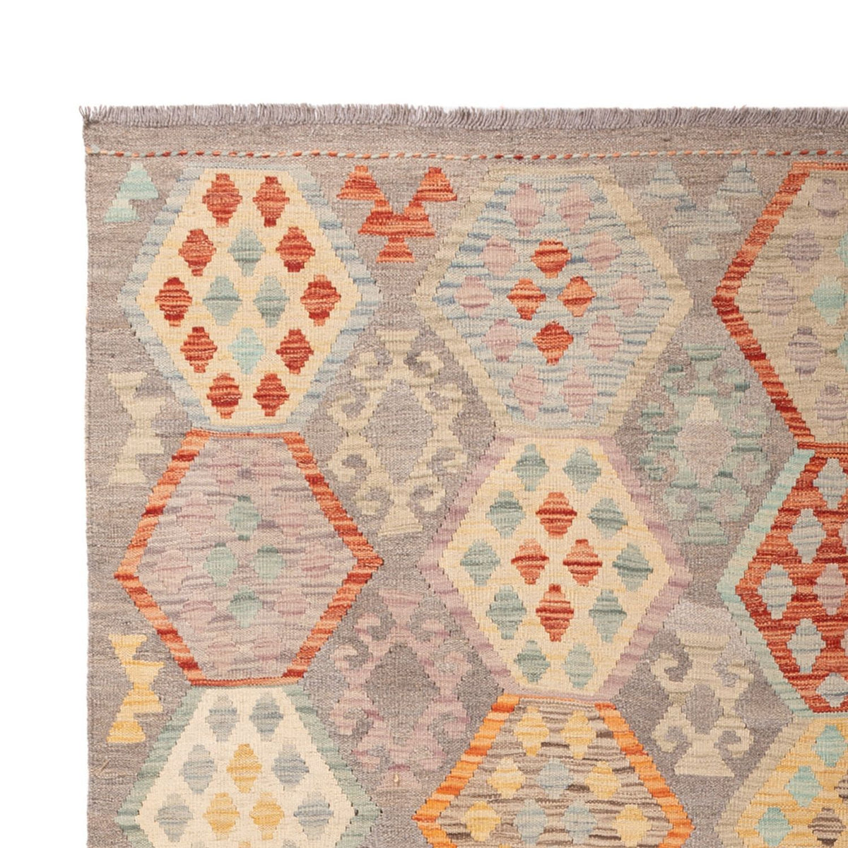 Kelim Rug - Splash - 288 x 202 cm - multicolored