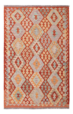 Kelim Rug - Splash - 187 x 127 cm - multicolored