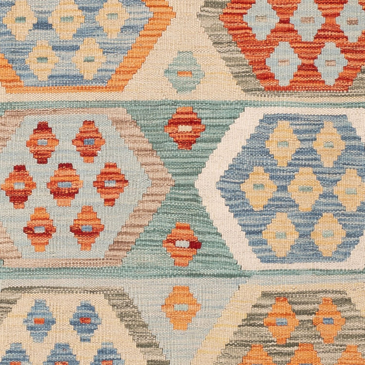 Kelim Rug - Splash - 187 x 119 cm - multicolored