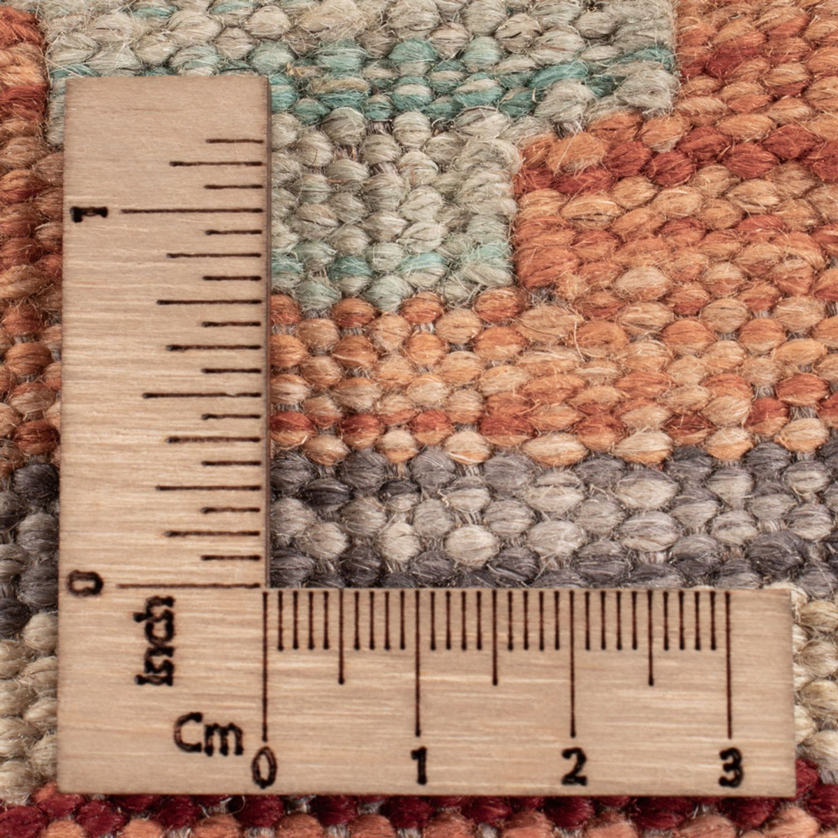 Kelim Rug - Splash - 187 x 119 cm - multicolored