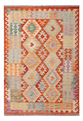 Kelim Rug - Splash - 174 x 122 cm - multicolored