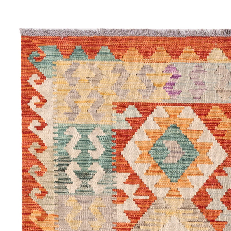 Kelim Rug - Splash - 174 x 122 cm - multicolored