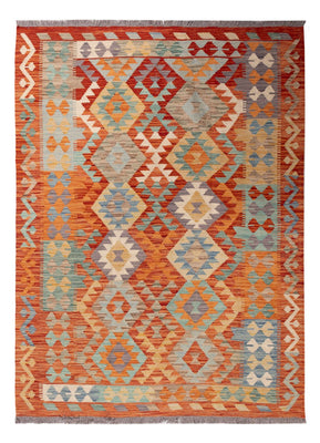 Kelim Rug - Splash - 171 x 129 cm - multicolored