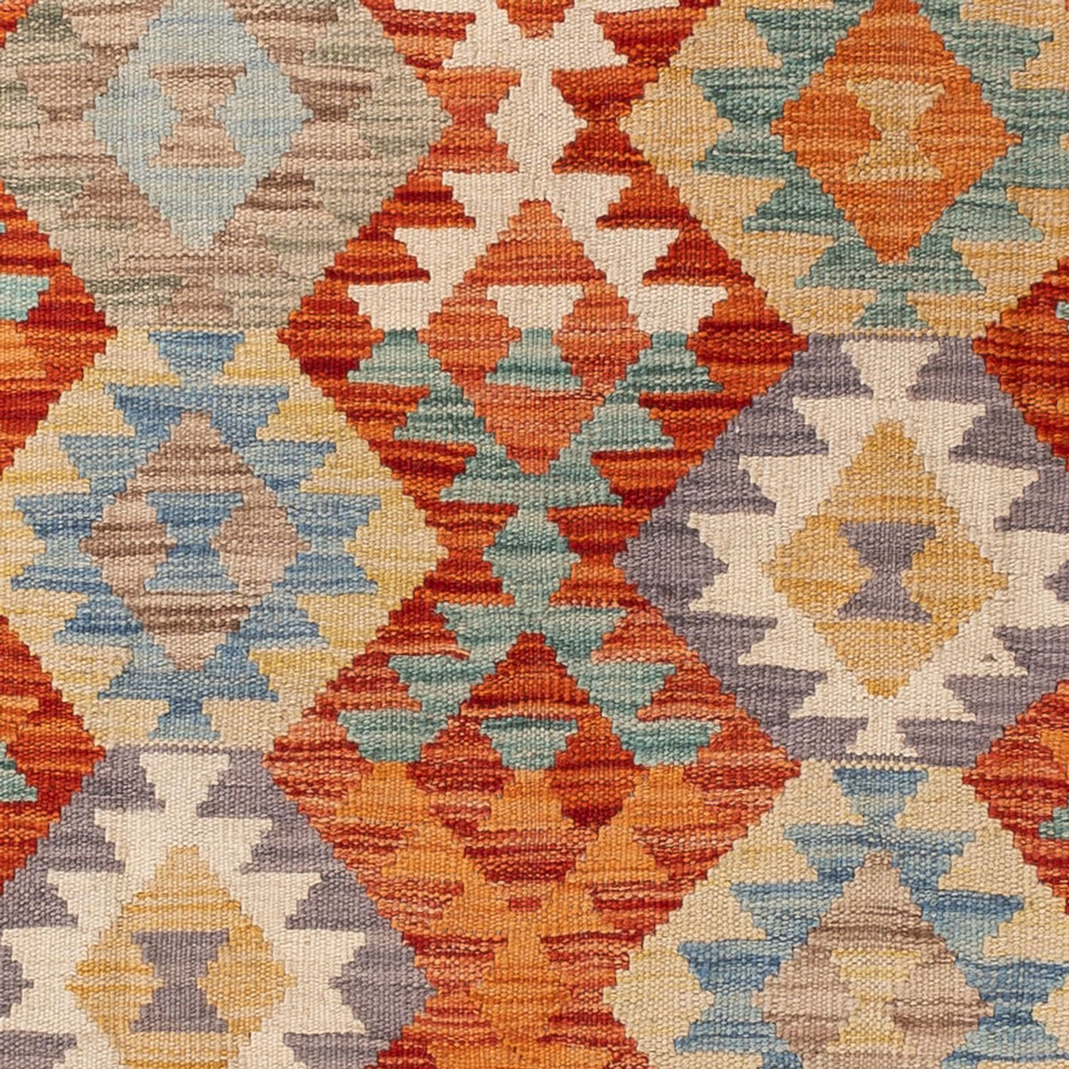 Kelim Rug - Splash - 171 x 129 cm - multicolored