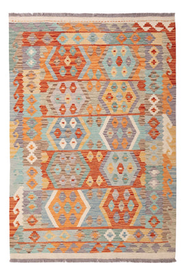 Kelim Rug - Splash - 177 x 125 cm - multicolored