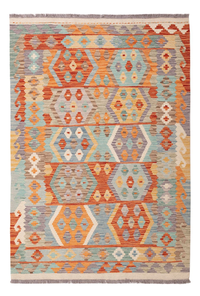 Kelim Rug - Splash - 177 x 125 cm - multicolored
