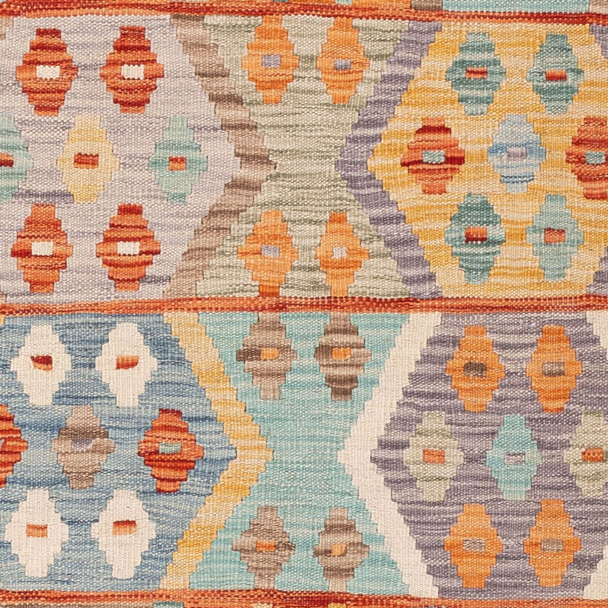 Kelim Rug - Splash - 177 x 125 cm - multicolored