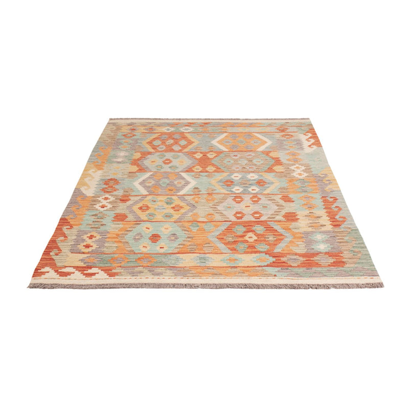 Kelim Rug - Splash - 177 x 125 cm - multicolored