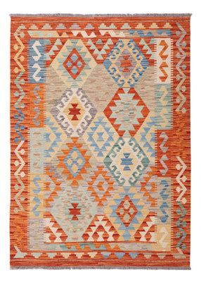 Kelim Rug - Splash - 170 x 122 cm - multicolored