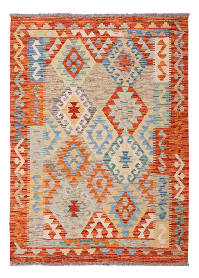 Kelim Rug - Splash - 170 x 122 cm - multicolored