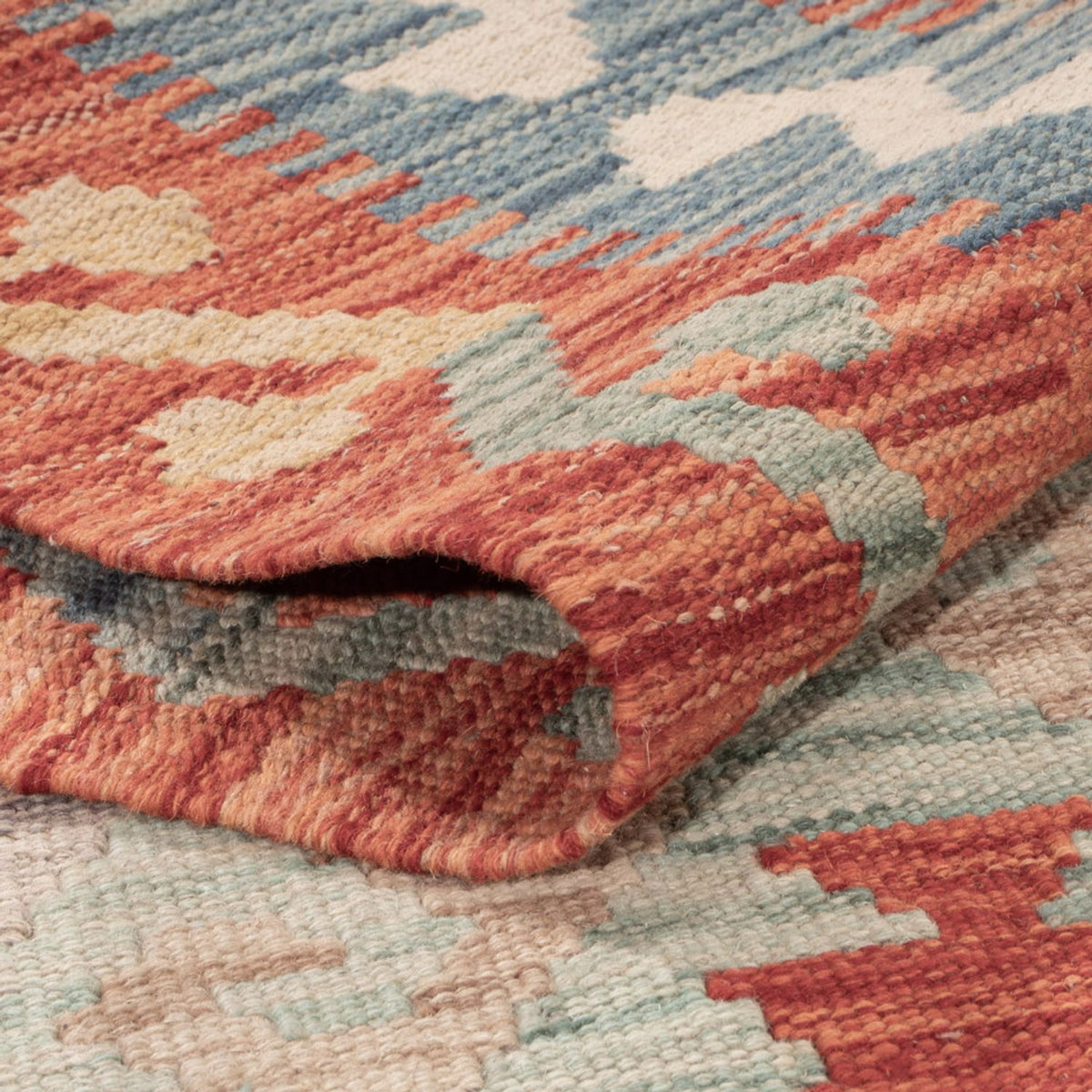 Kelim Rug - Splash - 170 x 122 cm - multicolored