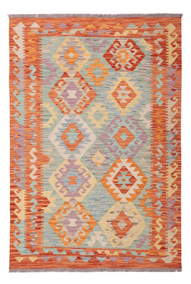 Kelim Rug - Splash - 178 x 128 cm - multicolored