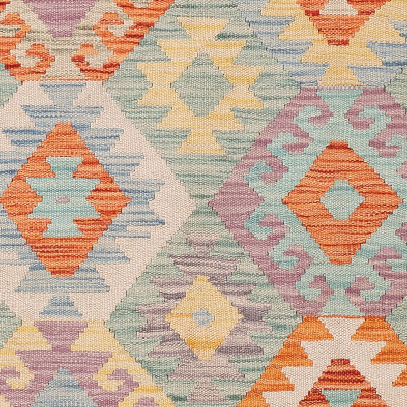 Kelim Rug - Splash - 178 x 128 cm - multicolored