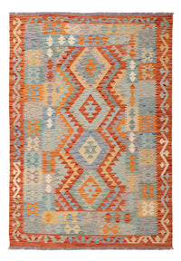 Kelim Rug - Splash - 191 x 130 cm - multicolored