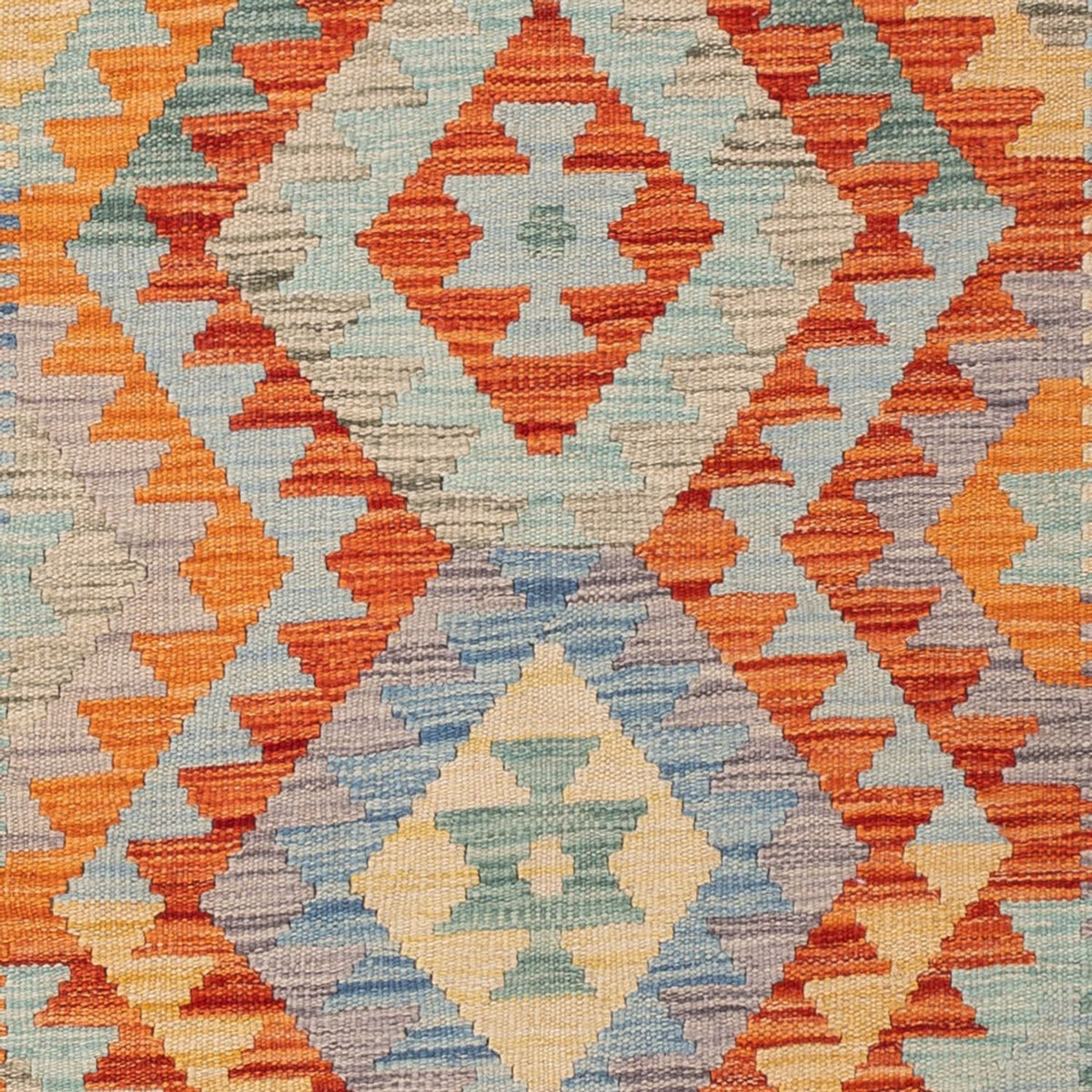 Kelim Rug - Splash - 191 x 130 cm - multicolored