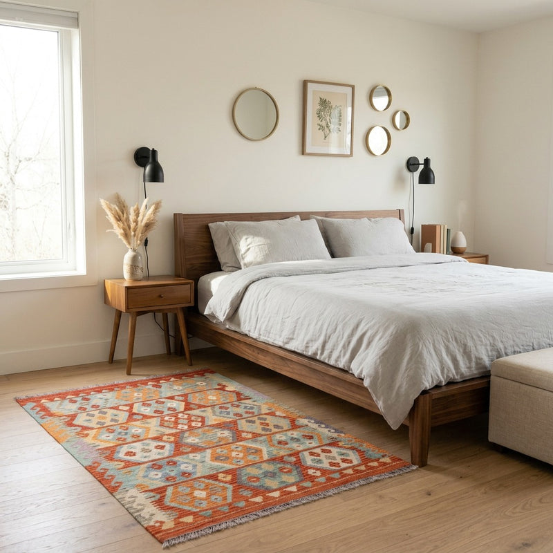 Kilim Maimana Rug 176x123cm - Wool Rug