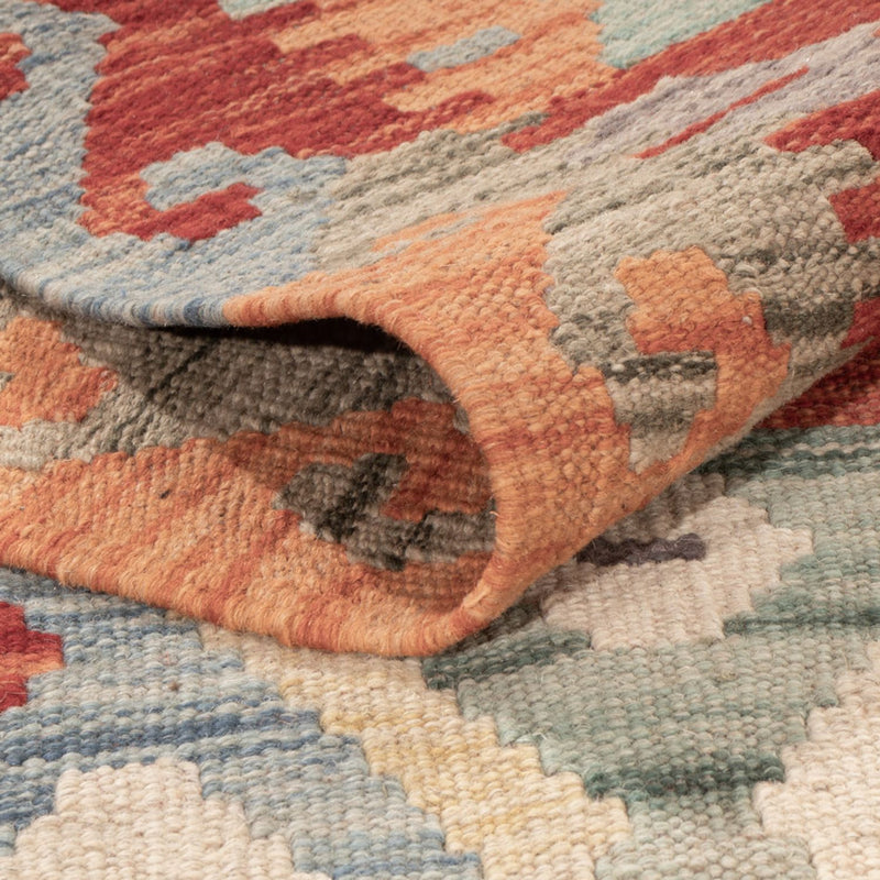 Kelim Rug - Splash - 176 x 123 cm - multicolored