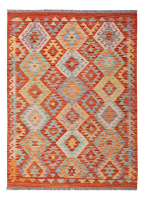 Kelim Rug - Splash - 169 x 125 cm - multicolored