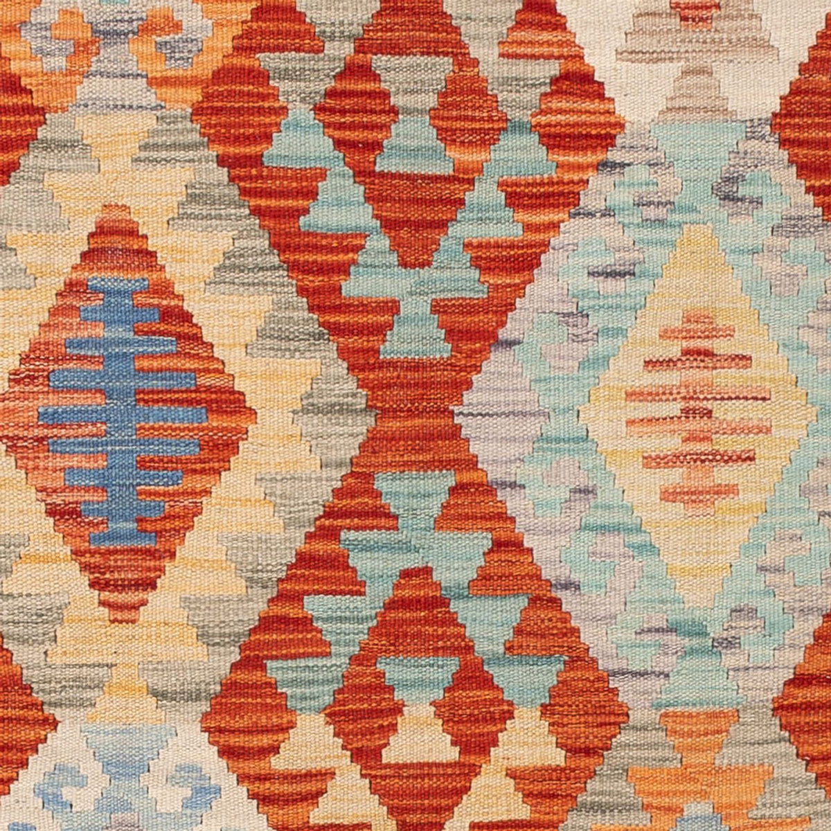 Kelim Rug - Splash - 183 x 127 cm - multicolored