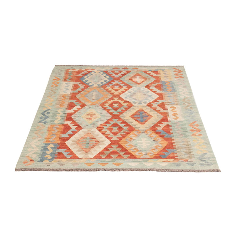 Kelim Rug - Splash - 183 x 127 cm - multicolored