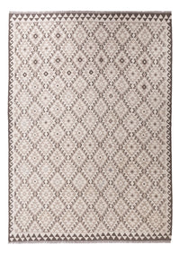 Kelim Rug - Splash - 291 x 208 cm - light grey