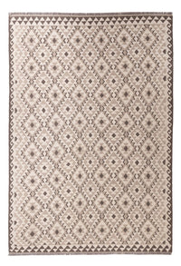 Kelim Rug - Splash - 290 x 202 cm - light grey