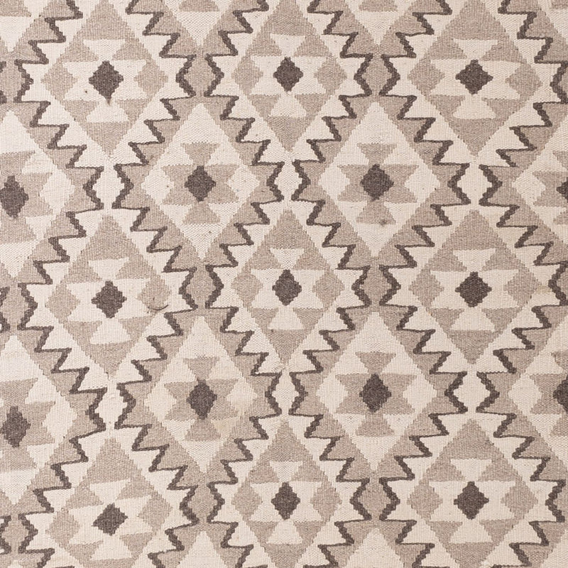 Kelim Rug - Splash - 290 x 202 cm - light grey