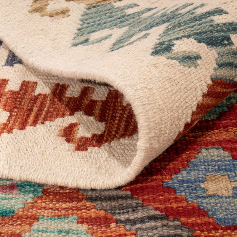 Kelim Rug - Splash - 292 x 214 cm - multicolored