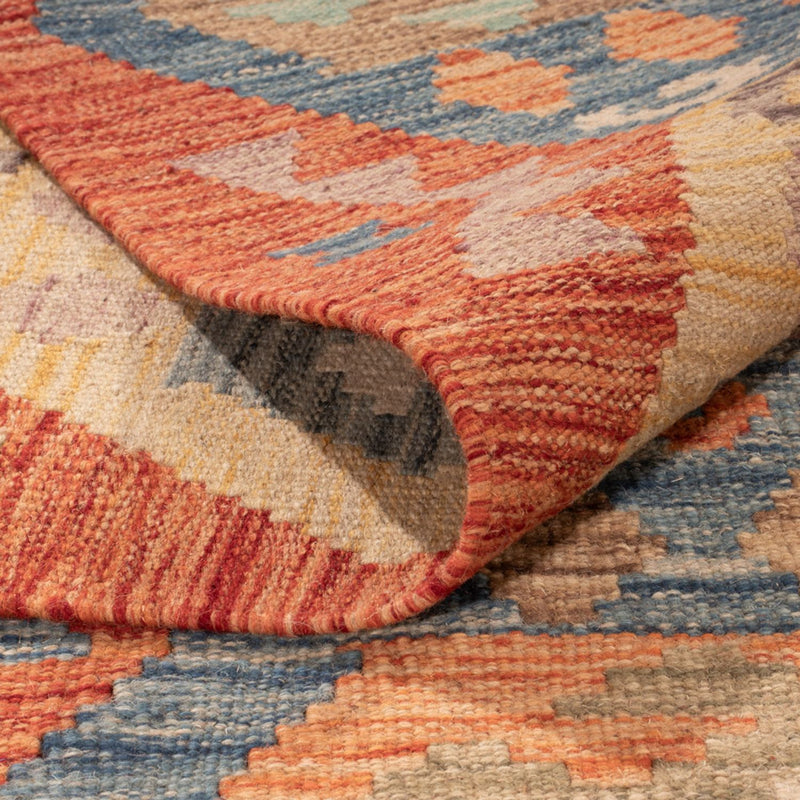 Kelim Rug - Splash - 310 x 204 cm - multicolored