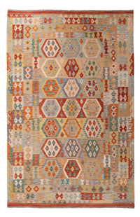 Kelim Rug - Splash - 305 x 200 cm - multicolored