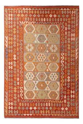 Kelim Rug - Splash - 298 x 197 cm - multicolored