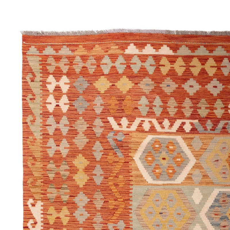 Kelim Rug - Splash - 298 x 197 cm - multicolored