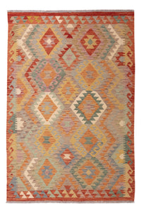 Kelim Rug - Splash - 175 x 118 cm - multicolored