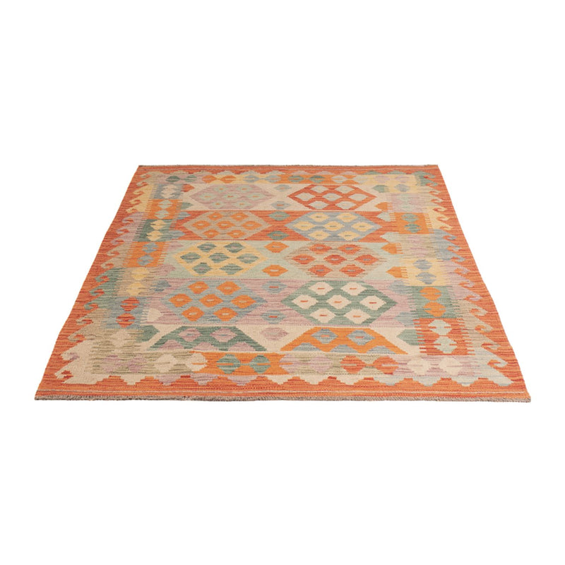 Kelim Rug - Splash - 182 x 124 cm - multicolored