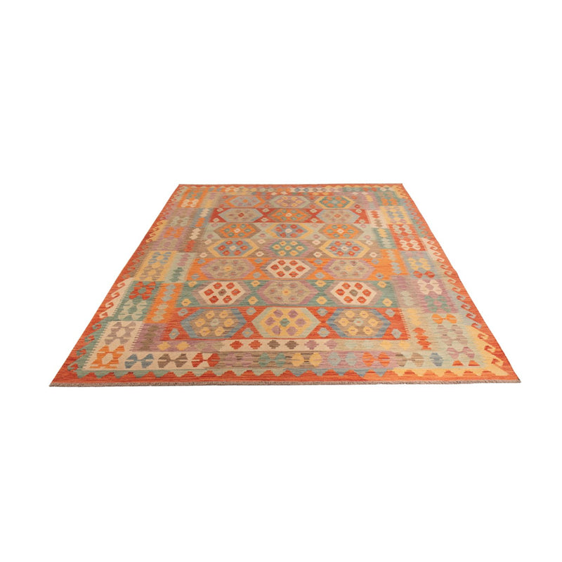 Kelim Rug - Splash - 294 x 203 cm - multicolored