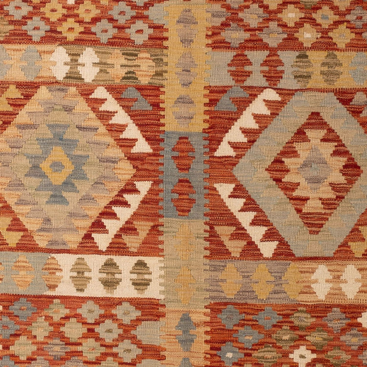 Kelim Rug - Splash - 287 x 191 cm - multicolored