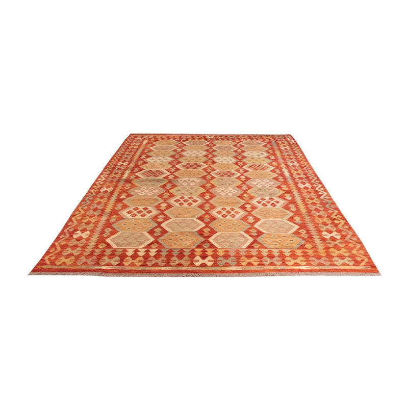 Kelim Rug - Splash - 289 x 203 cm - multicolored