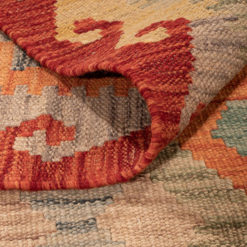 Kelim Rug - Splash - 294 x 202 cm - multicolored