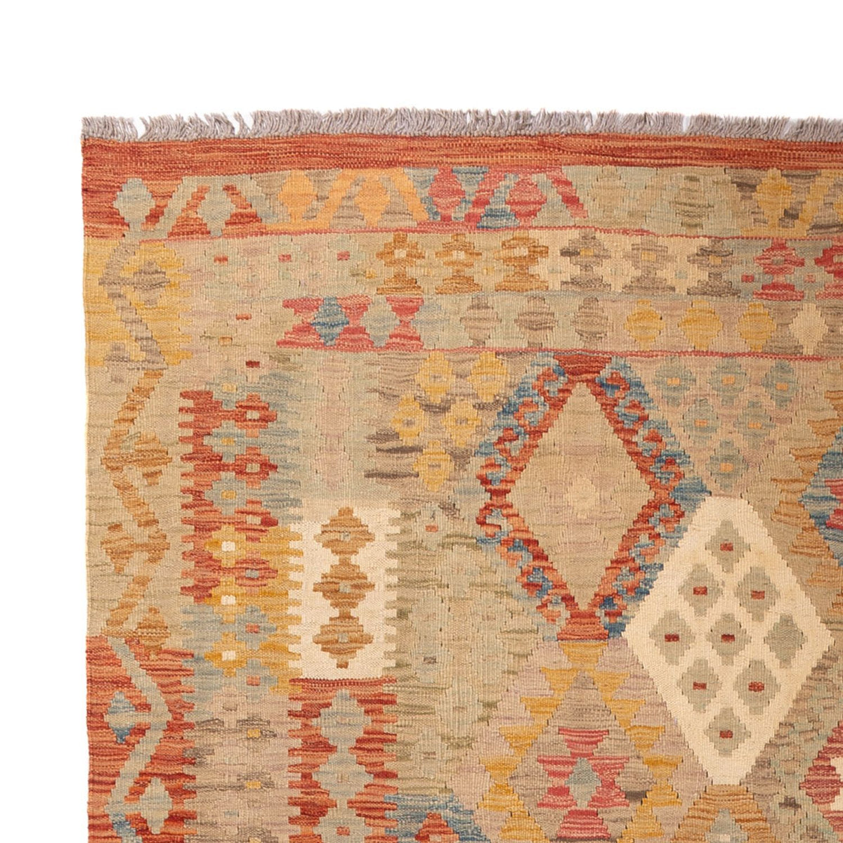 Kelim Rug - Splash - 301 x 199 cm - multicolored