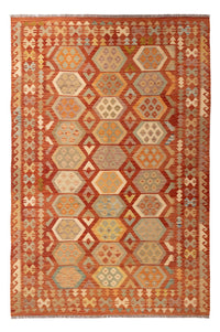 Kelim Rug - Splash - 302 x 198 cm - multicolored