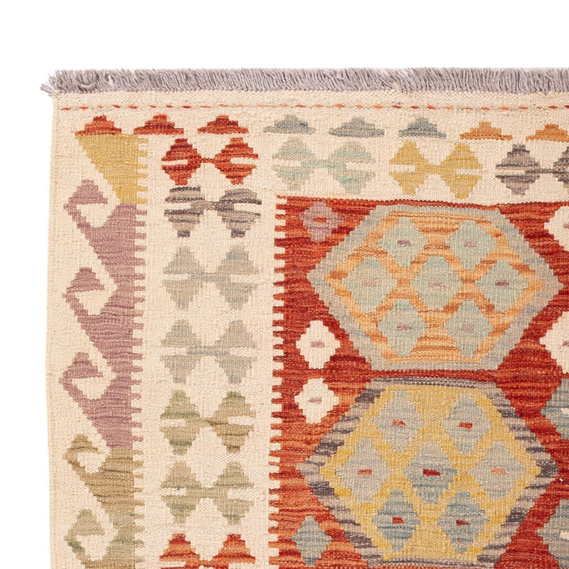 Kelim Rug - Splash - 184 x 120 cm - multicolored