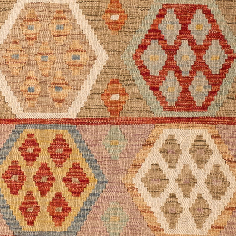 Kelim Rug - Splash - 185 x 122 cm - multicolored