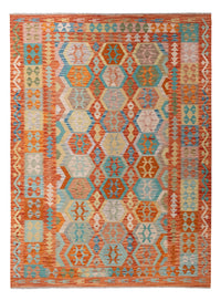 Kelim Rug - Splash - 294 x 210 cm - multicolored