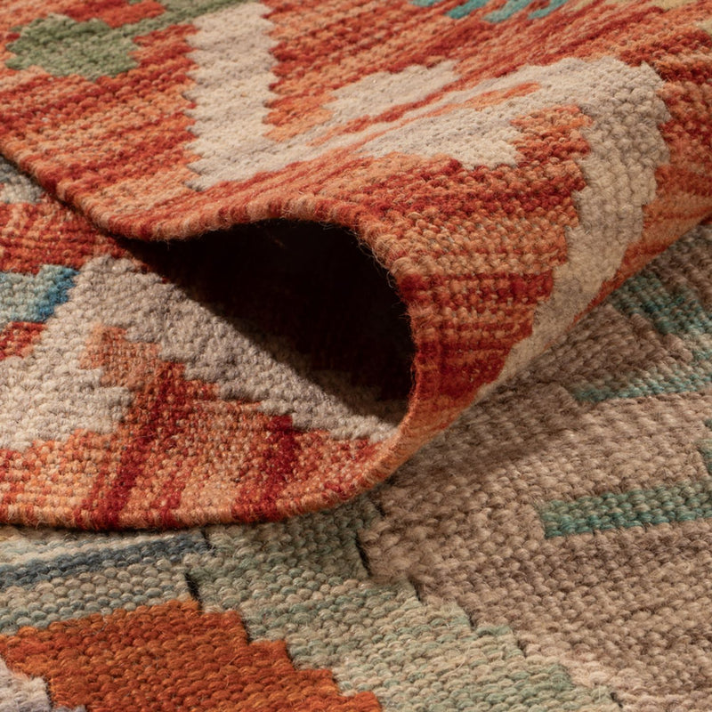 Kelim Rug - Splash - 294 x 210 cm - multicolored