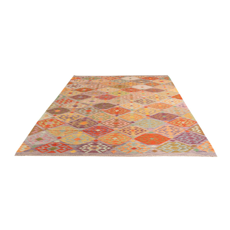 Kelim Rug - Splash - 292 x 204 cm - multicolored