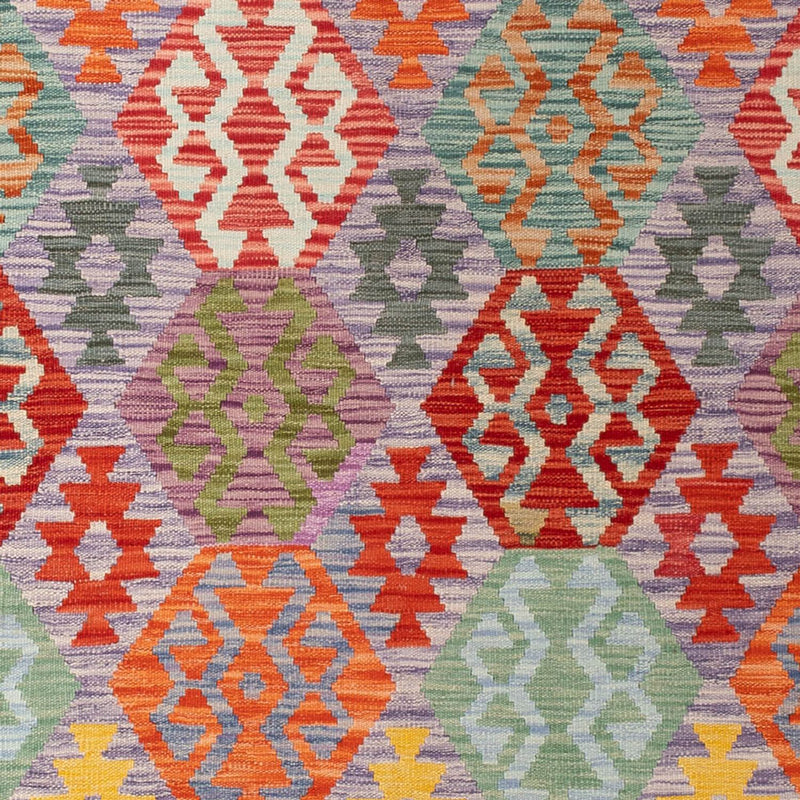 Kelim Rug - Splash - 290 x 214 cm - multicolored