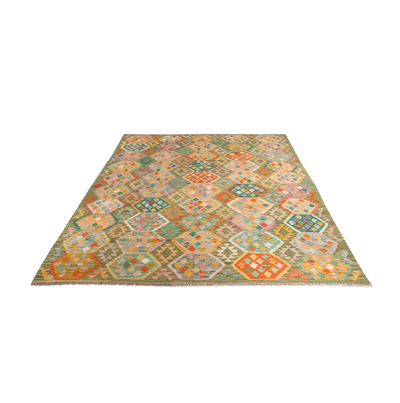 Kelim Rug - Splash - 299 x 200 cm - multicolored