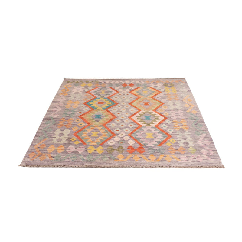 Kelim Rug - Splash - 187 x 134 cm - multicolored