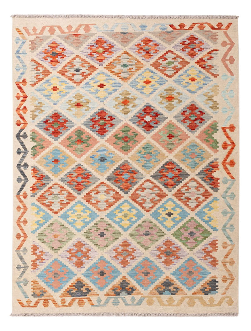 Kelim Rug - Splash - 171 x 129 cm - multicolored